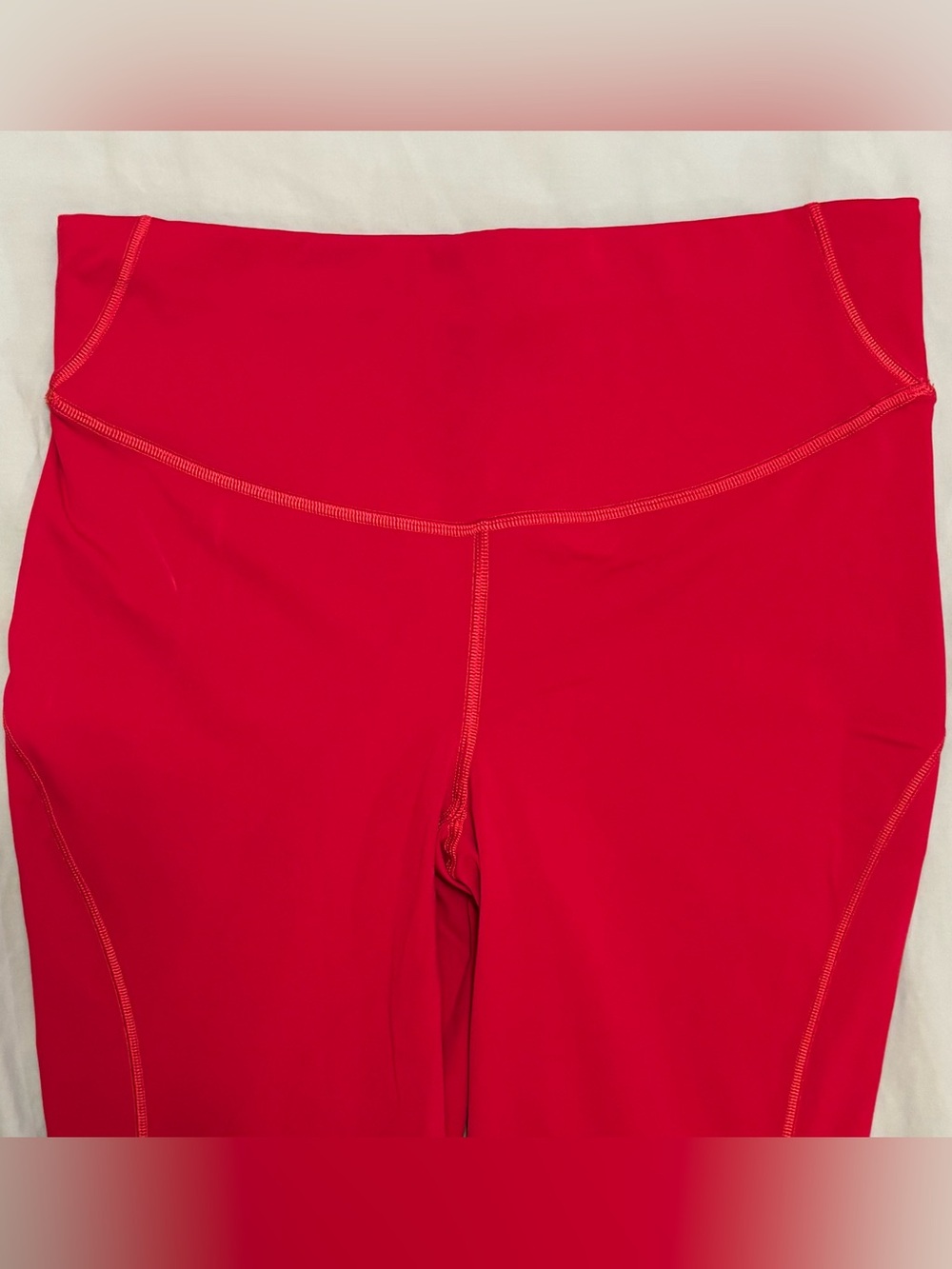 Lululemon red leggings size 10 - Picture 2 of 7